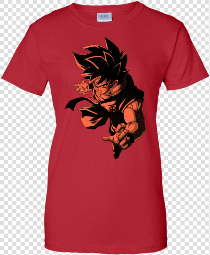 Goku Kaioken Goku T Shirt  amp  Hoodie   T shirt  HD Png DownloadTransparent PNG