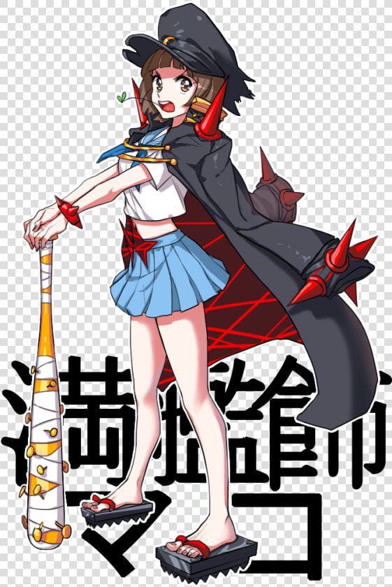 Anime  Pixiv Id 638742  Kill La Kill  Mankanshoku Mako   Cartoon  HD Png DownloadTransparent PNG