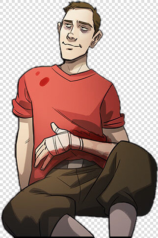  tf2  scout  tf2scout  tf2comics   Sitting  HD Png DownloadTransparent PNG