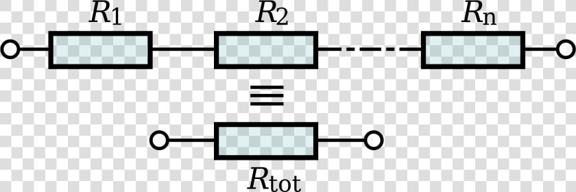 Resistors In Series Connection   Association De Résistance En Série  HD Png DownloadTransparent PNG