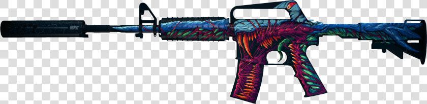 Global Offensive M4a1 S M4 Carbine Atomic Alloy Weapon   Cs Go M4a1s Skin  HD Png DownloadTransparent PNG