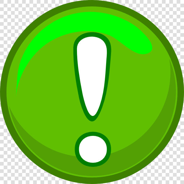 Green Alert Icon Clip Art   Alert Clip Art  HD Png DownloadTransparent PNG