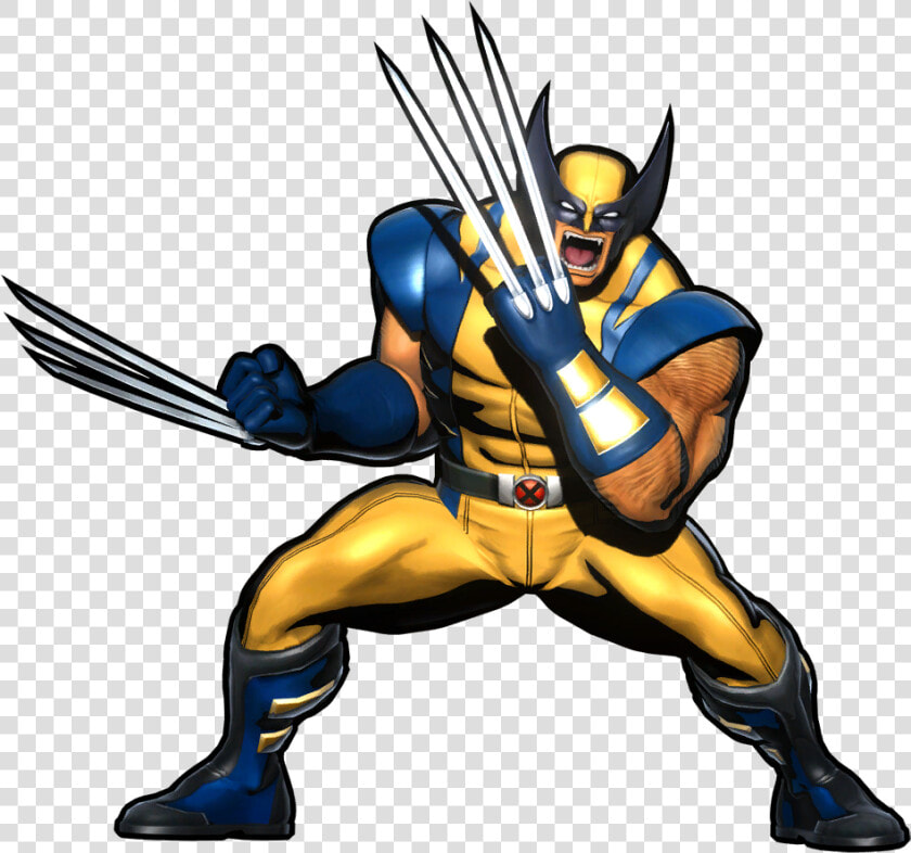 Transparent Wolverine Png   Marvel Vs Capcom Wolverine Png  Png DownloadTransparent PNG