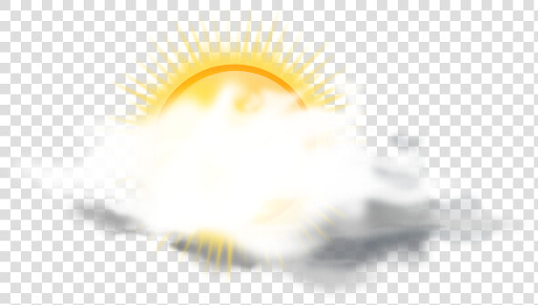 Partly Sunny Weather Icon Svg Clip Arts   Weather Forecast Cloudy  png  Transparent PngTransparent PNG