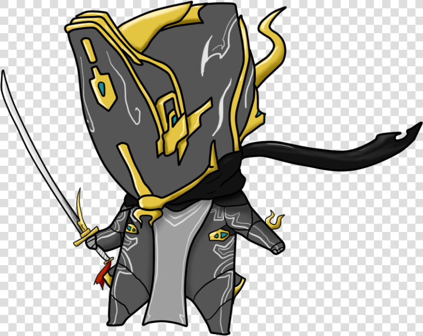 Reakj81   Warframe Excalibur Umbra Chibi  HD Png DownloadTransparent PNG