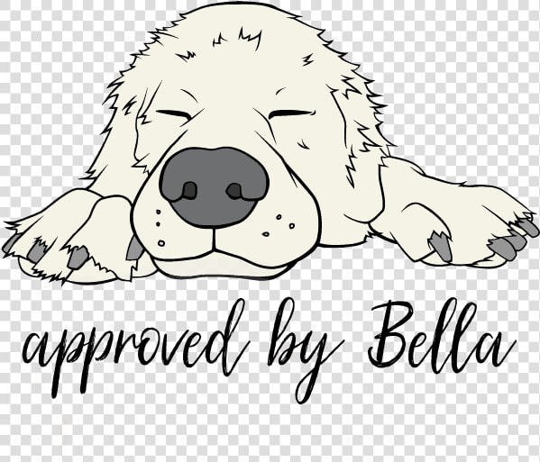 Illustration Of A Sleeping Dog   Dog Licks  HD Png DownloadTransparent PNG