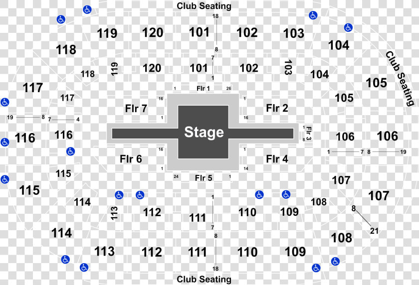 K Rock Centre Seating Chart  HD Png DownloadTransparent PNG