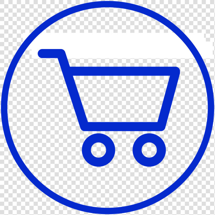 Transparent Carrito De Compras Png   Blue Shopping Cart Png  Png DownloadTransparent PNG