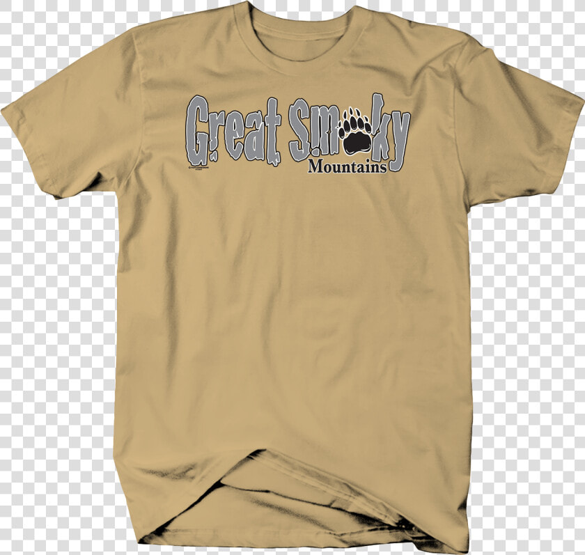 Great Smoky Mountains Grizzly Bear Paw Wildlife Nature   T shirt  HD Png DownloadTransparent PNG