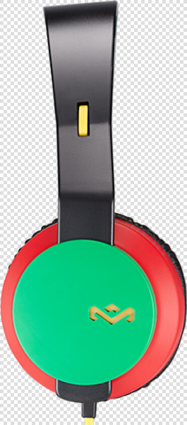 Rebel On Ear Headphones   House Of Marley Rebel Rasta Headphones  HD Png DownloadTransparent PNG