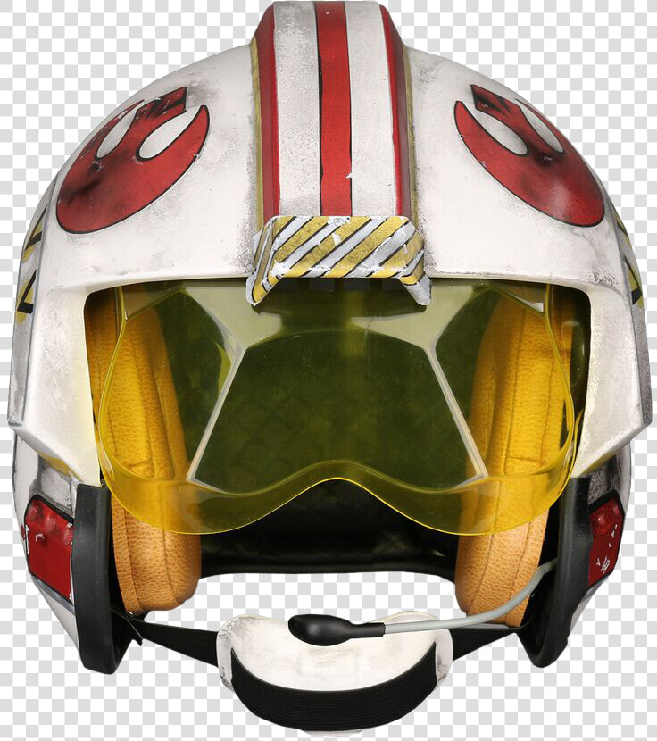 Luke Skywalker Red Five Rebel Pilot   Star Wars Rebellion Helmet  HD Png DownloadTransparent PNG