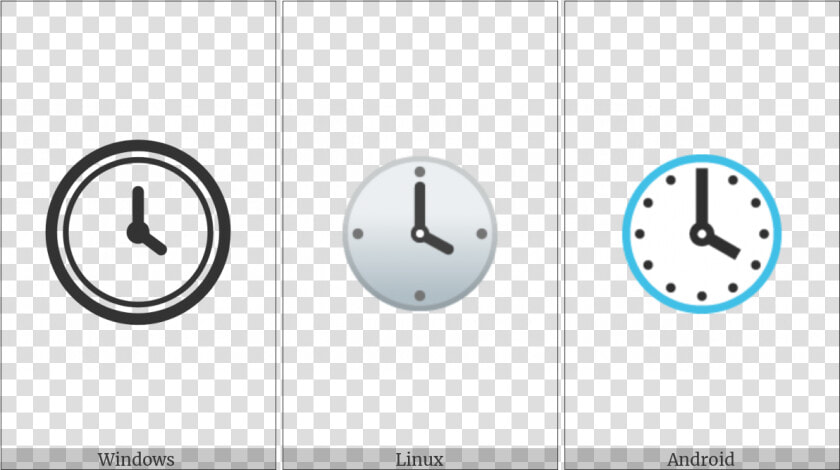 Clock Face Four Oclock On Various Operating Systems   Circle  HD Png DownloadTransparent PNG