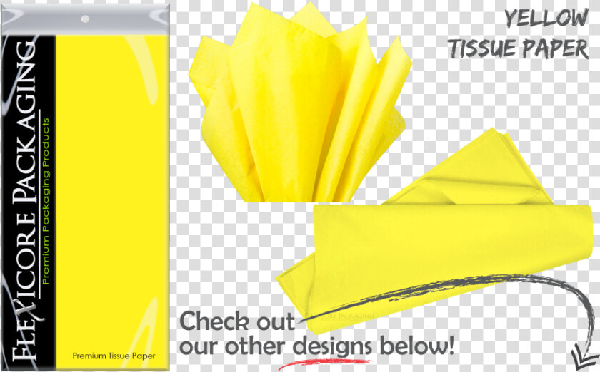 Light Yellow Bright Solid Gift Wrap Paper Tissue Sheets   Origami Paper  HD Png DownloadTransparent PNG