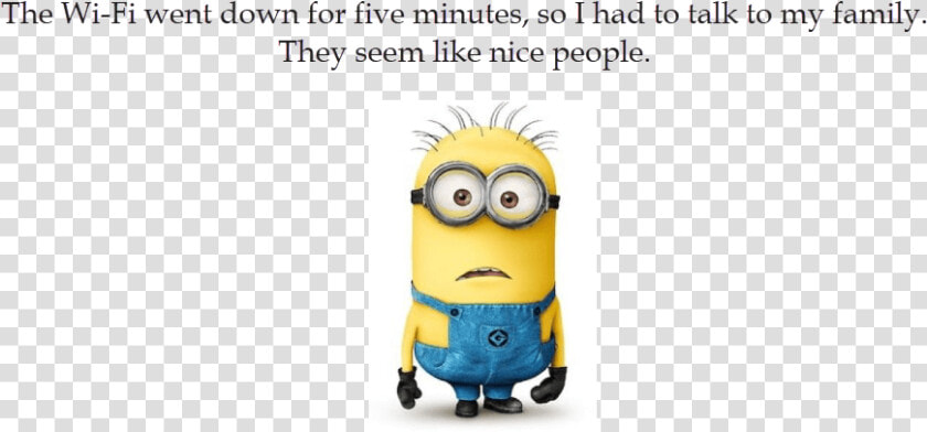 Funny Wifi Meme   Despicable Me 2  HD Png DownloadTransparent PNG