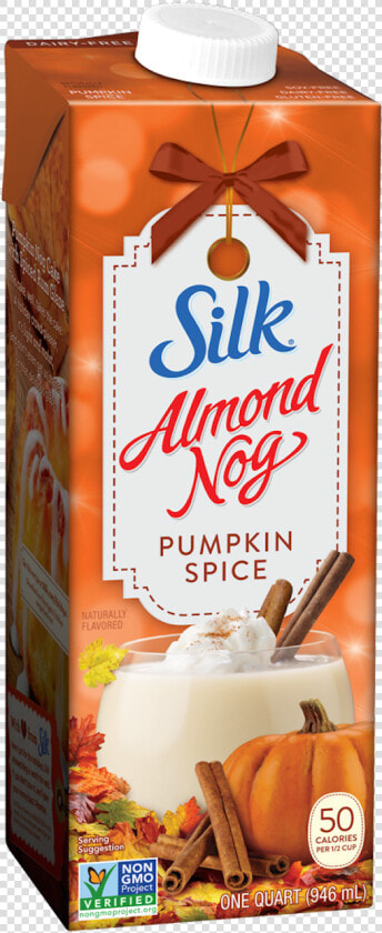 Silk® Almond Nog Pumpkin Spice   Silk Almond Nog Pumpkin Spice  HD Png DownloadTransparent PNG