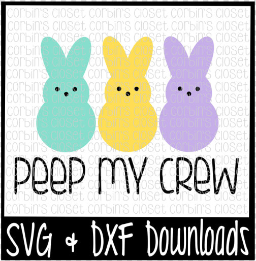 Free Easter Svg   Peep My Crew   Easter   Bunny Cut   Scalable Vector Graphics  HD Png DownloadTransparent PNG