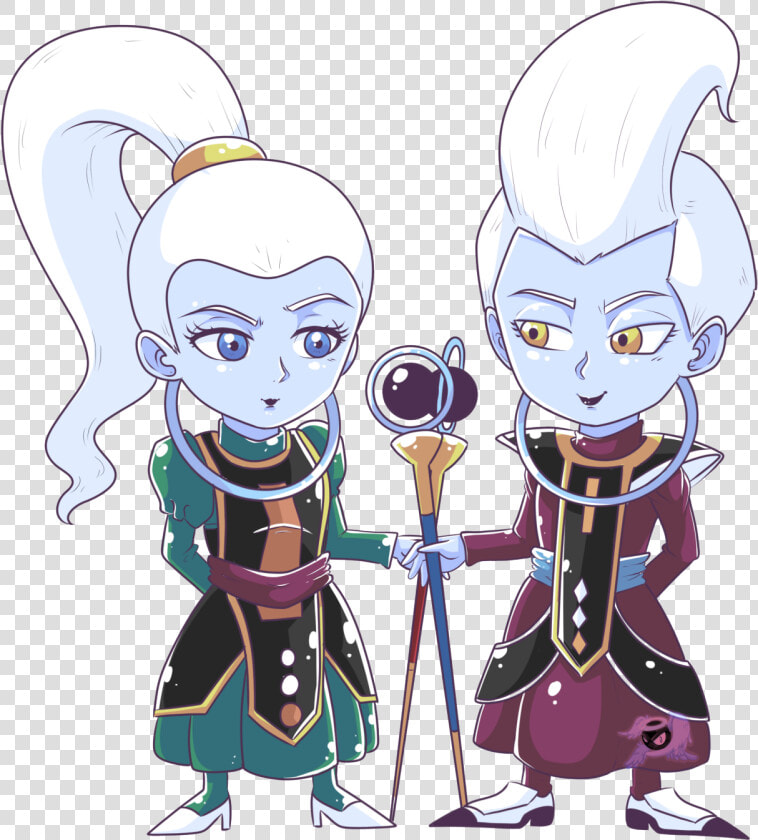 Lil Chibi Whis And Vodas To Go With My Dbchibi Collection   Chibi Whis  HD Png DownloadTransparent PNG