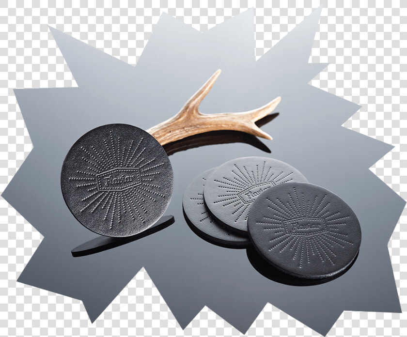 4 Flaviar Leather Coasters   Flower  HD Png DownloadTransparent PNG