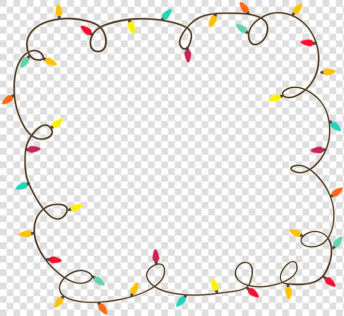 Vacaciones  Luces  Navidad  Decoración  Aislados   Christmas Lights Gif Transparent  HD Png DownloadTransparent PNG