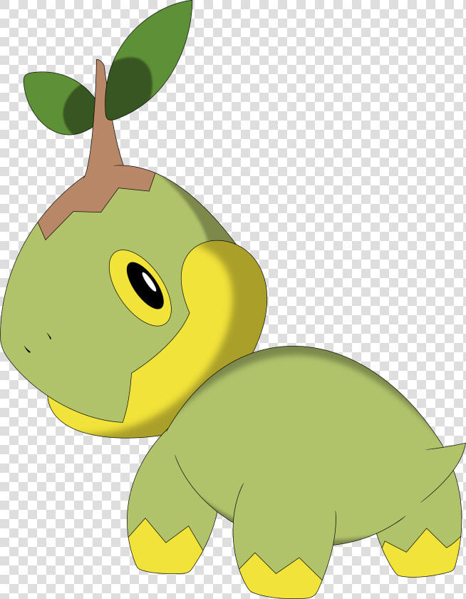 Naked Turtwig By Porygon2z Naked Turtwig By Porygon2z  HD Png DownloadTransparent PNG