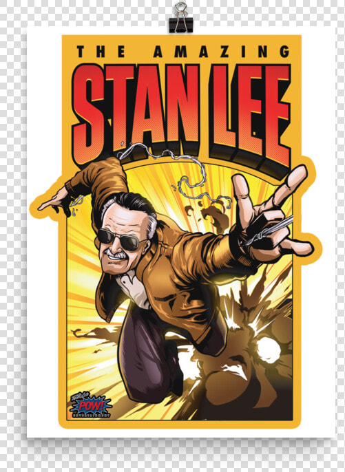 The Amazing Stan Lee Poster   Amazing Stan Lee T Shirt  HD Png DownloadTransparent PNG