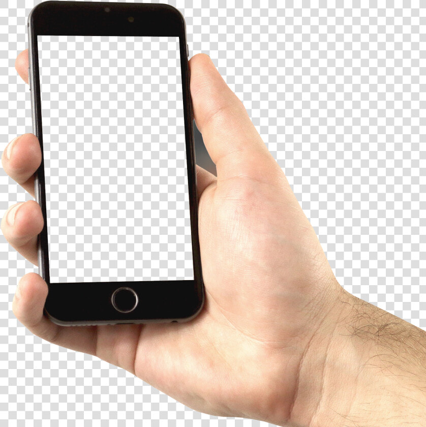 Phone In Hand Png   Hands On Phone Png  Transparent PngTransparent PNG