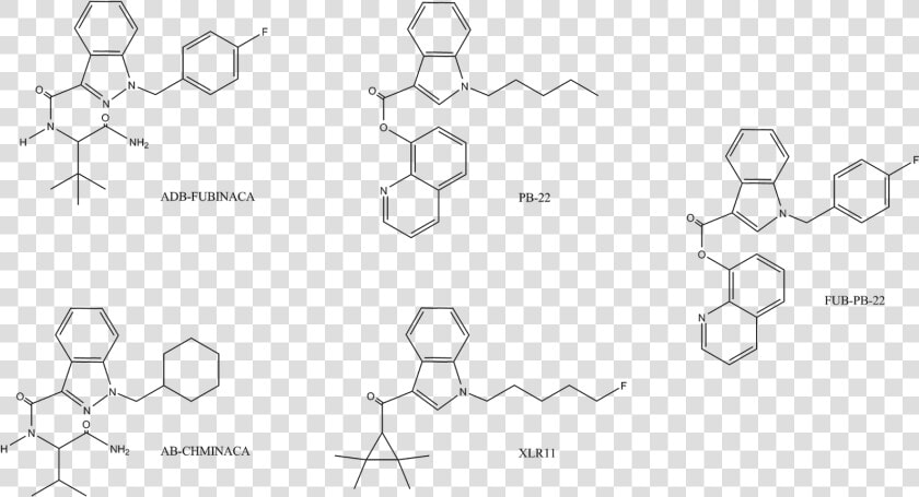 Synthetic Cannabinoids Chemical Structure  HD Png DownloadTransparent PNG