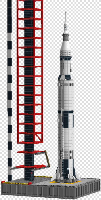 Apollo Launch Tower Moc  HD Png DownloadTransparent PNG