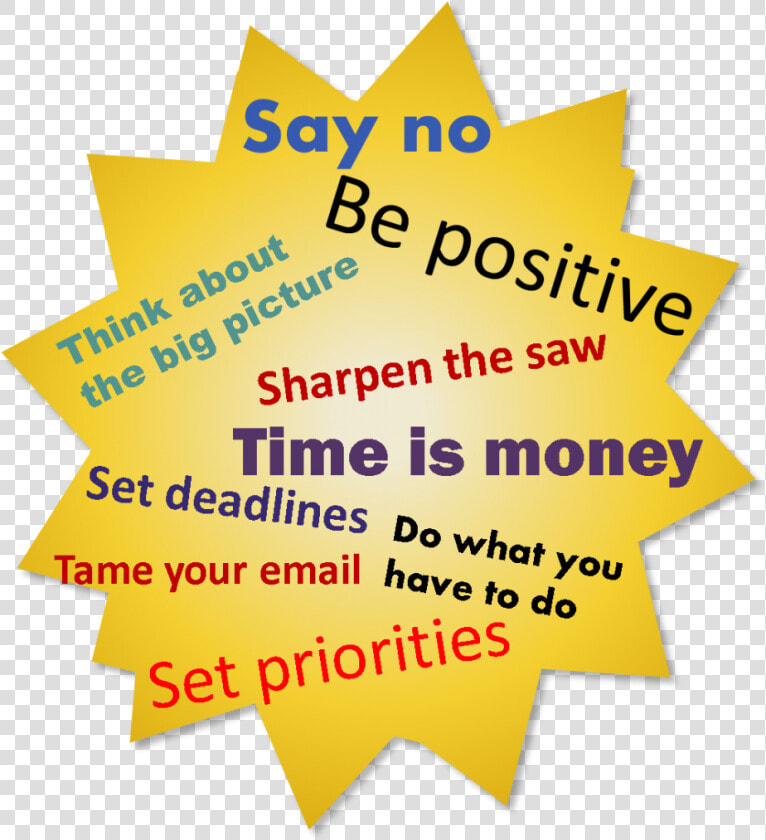 Get Everything Done Burst   Positive  HD Png DownloadTransparent PNG