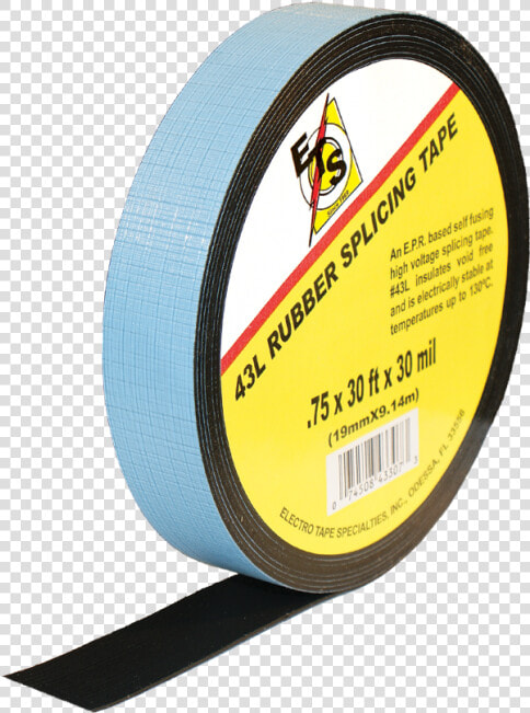 Electro Tape 43l 30 Mil High Voltage Rubber Linered   Label  HD Png DownloadTransparent PNG