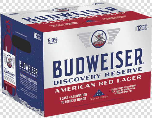 Budweiser Discovery Reserve   Budweiser Discovery Reserve 12 Pack  HD Png DownloadTransparent PNG