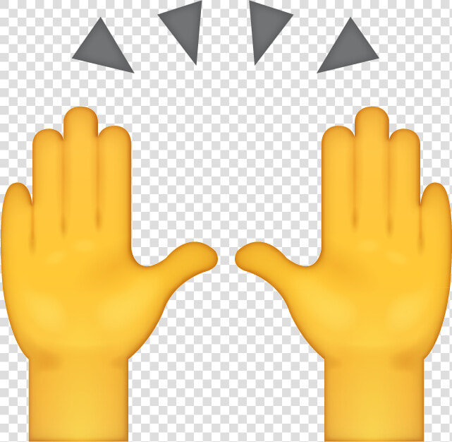 High Five Emoji Icon   High Five Emoji Yellow  HD Png DownloadTransparent PNG