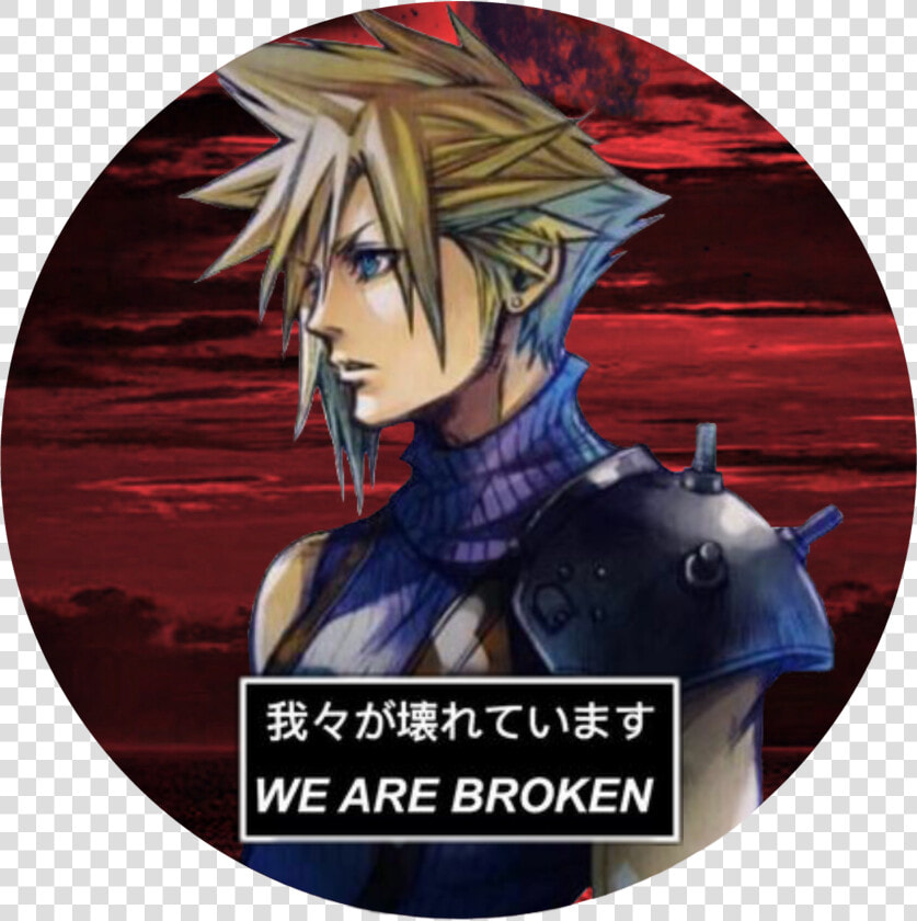  finalfantasy  ff7  cloud  cloudstrife  finalfantasy7   Cloud Final Fantasy Art  HD Png DownloadTransparent PNG