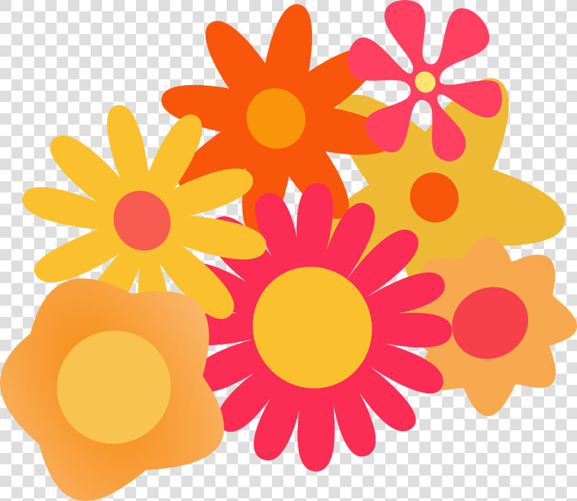 Flower Cluster Cartoon Svg Vector File  Vector Clip   Clipart Flower Cluster  HD Png DownloadTransparent PNG