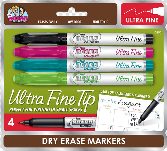 Board Dudes Ultra Fine Dry Erase Markers  HD Png DownloadTransparent PNG