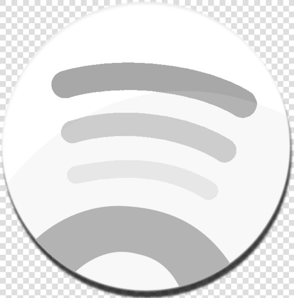 Spotify Icon Black And White   Spotify Icons White  HD Png DownloadTransparent PNG