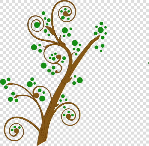 Brown And Green Tree Branch Svg Clip Arts   Tree Branch Clip Art  HD Png DownloadTransparent PNG