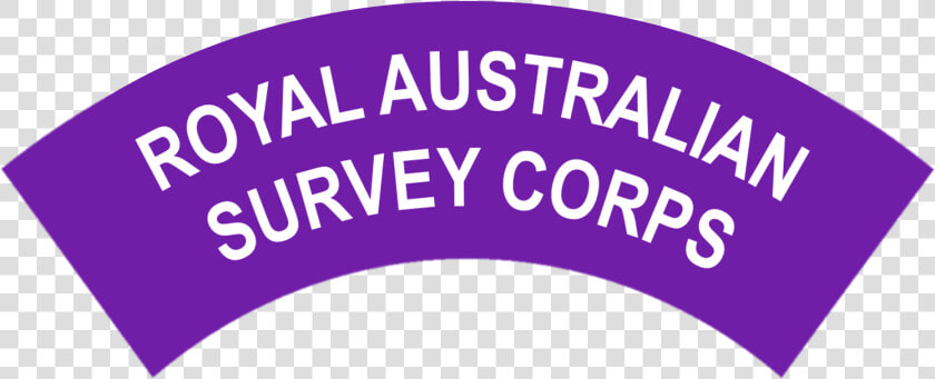 Royal Australian Survey Corps Battledress Flash No   Circle  HD Png DownloadTransparent PNG