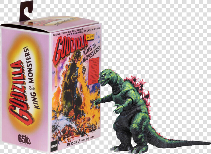 Neca 1956 Godzilla King Of Monsters Godzilla Action  HD Png DownloadTransparent PNG