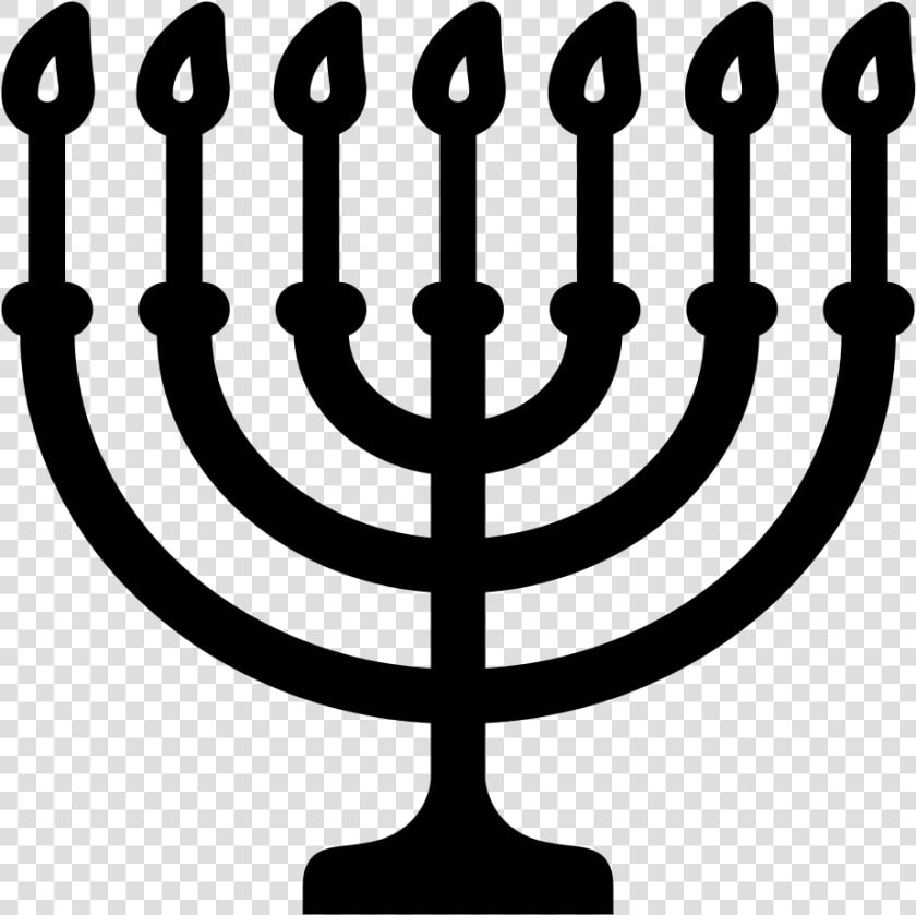 The Noun Project   Menorah Icon  HD Png DownloadTransparent PNG