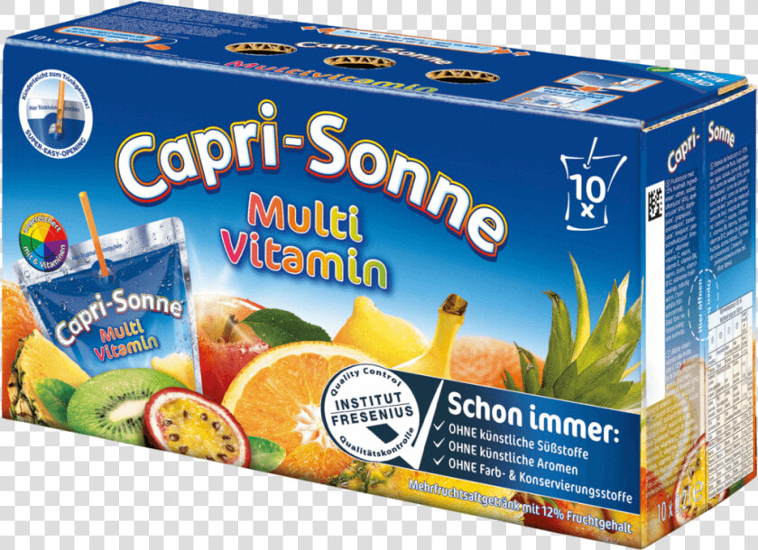 Capri Sun Drink Multivitamin 10 X 200ml   Capri Sonne Mystic Dragon  HD Png DownloadTransparent PNG