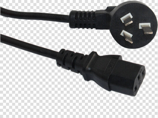 China Ccc Approval Gb2099 Plug Power Cord With C13   Usb Cable  HD Png DownloadTransparent PNG