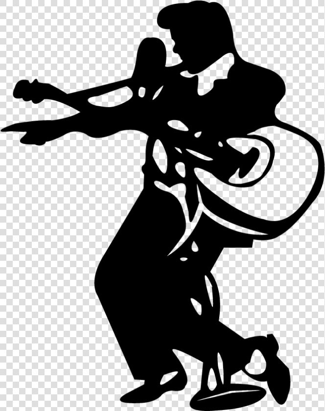 Elvis   Elvis Presley Silhouette Png  Transparent PngTransparent PNG