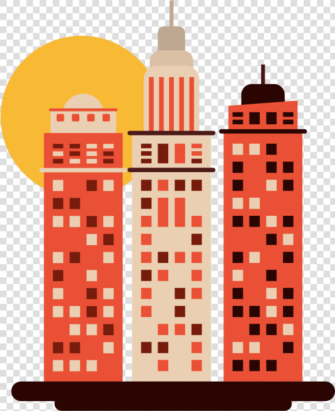 Jpg Royalty Free Stock Design Cartoon Architecture   Building Flat Design Png  Transparent PngTransparent PNG