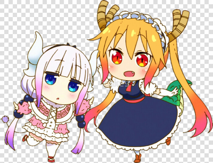 Transparent Kanna Kamui Png   Miss Kobayashi  39 s Dragon Maid Chibi  Png DownloadTransparent PNG