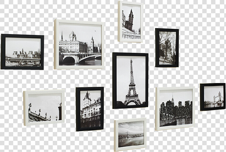  photography  photo  wall  frame  blackandwhite  4asno4i   Black And White Frame Picture Wall Ideas  HD Png DownloadTransparent PNG