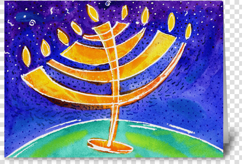 Hanukkah 2 Greeting Card   Greeting Card  HD Png DownloadTransparent PNG