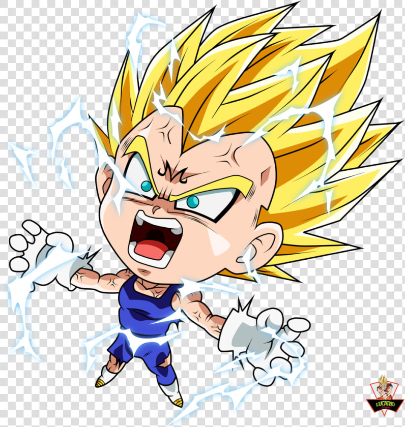 Clip Free Download Vegeta Majin Buu Goku Transprent   Vegeta Chibi  HD Png DownloadTransparent PNG