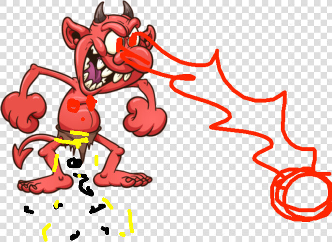 Transparent Red Slash Png   Crazy Devil  Png DownloadTransparent PNG