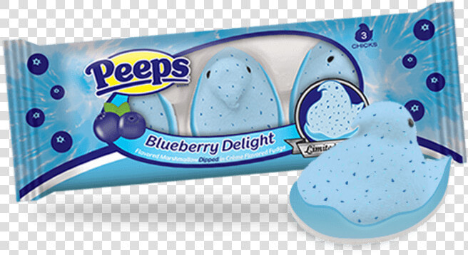 Blueberry Delight Peeps   Marshmallow Peeps Fruit Blue Raspberry  HD Png DownloadTransparent PNG